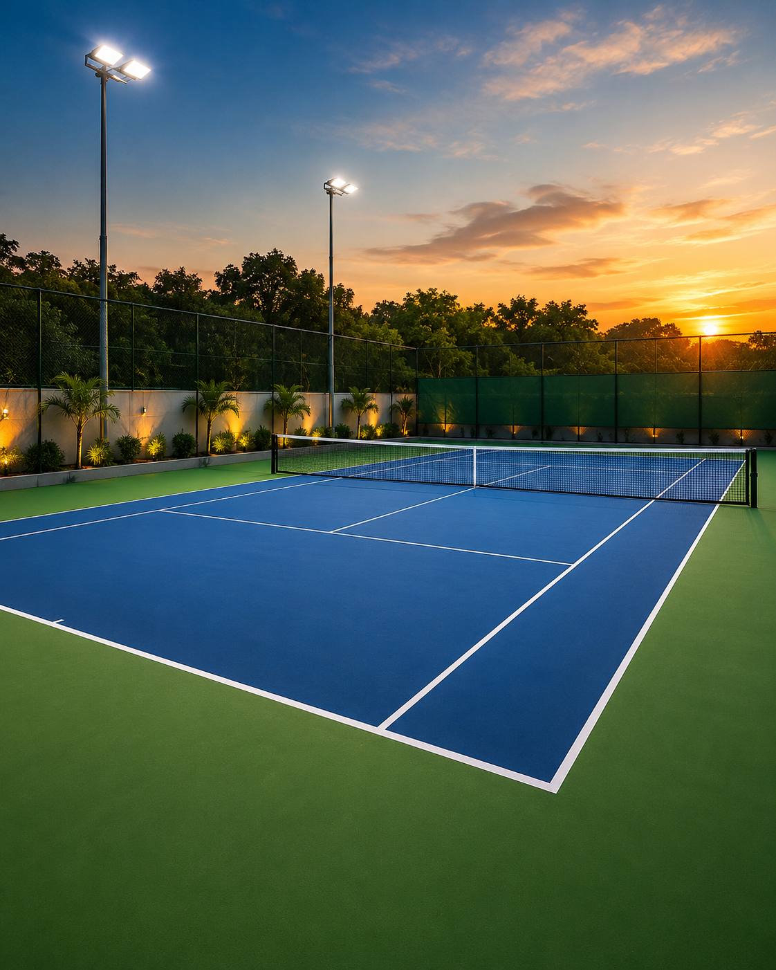 Tennis Court Construction